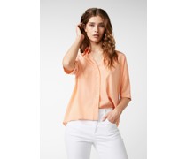 Crepe Bluse aus Seiden-Stretch