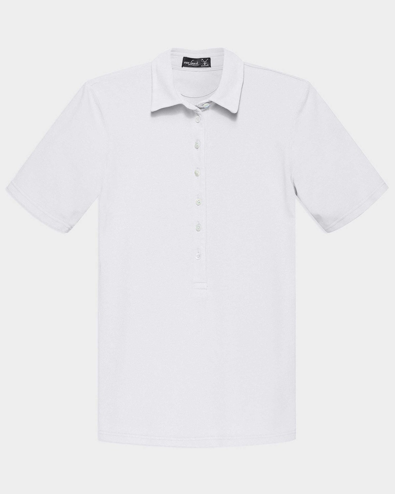 van Laack Damen Piqué Damen Polo aus Baumwolle Modern Fit