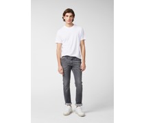 Rundhals Jersey T-Shirt Relaxed Fit