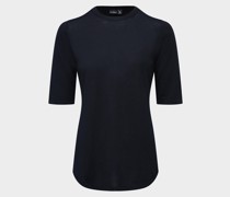 Strick T-Shirt aus Merinowolle