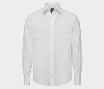 Smokinghemd Slim Fit Offwhite