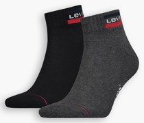 Mittelhoch geschnittene Sportswear Socken – 2er Pack
