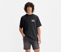 Vintage Fit T Shirt mit Grafik