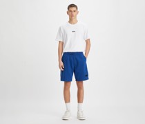 Shorts mit Grafik und Paspelierung