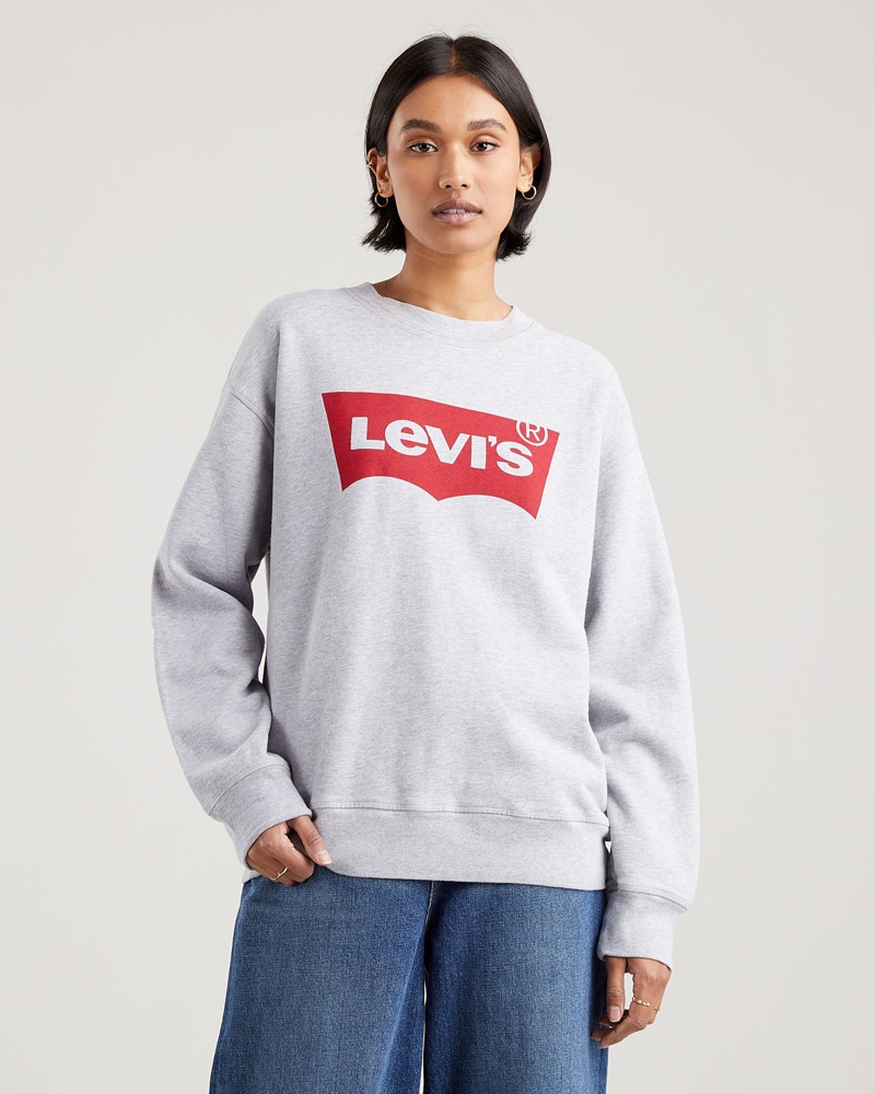 Levi's Damen Standard Rundhals Sweatshirt mit Grafik