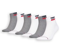 halbhohe Sportswear Logo Socken – 6er Pack