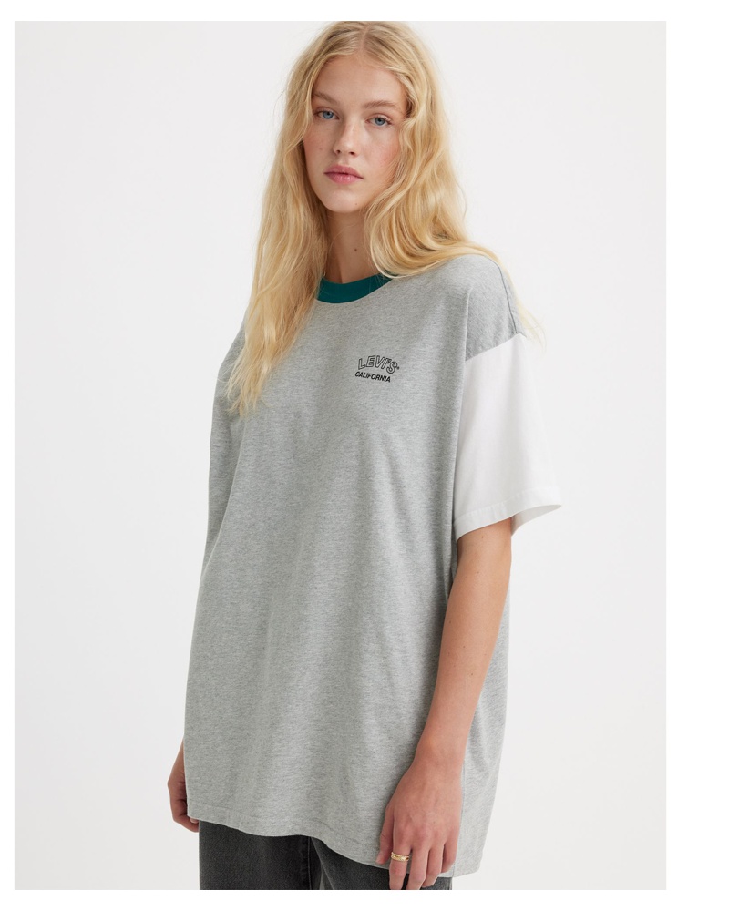 Levi's Damen T Shirt mit Grafik in Kobalt
