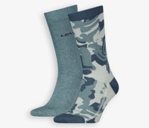 Regular Cut Camo Socken – 2er Pack