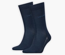 normal geschnittene Socken aus Bio Baumwolle – 2er Pack