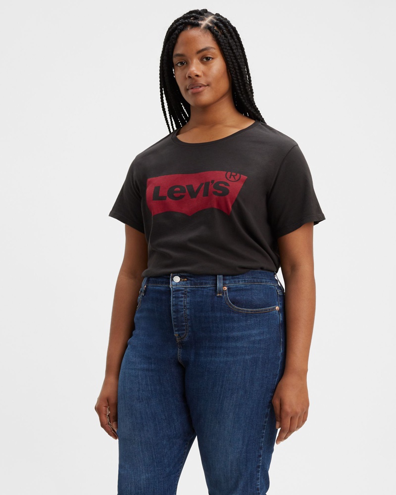 Levi's Damen Das perfekte T Shirt (Plus Größe)