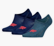 hohe Socken mit Batwing Logo aus recycelter Baumwolle – 3er Pack