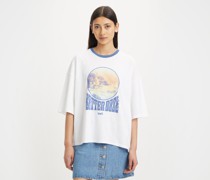 Graphic Drapey T Shirt