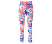 Stoffhose 'Sabrina Flower' Multi/Pink