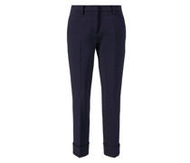 Stoffhose 'Krystal Ceramica' Marineblau