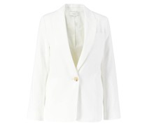 Einreihiger Leinenblazer