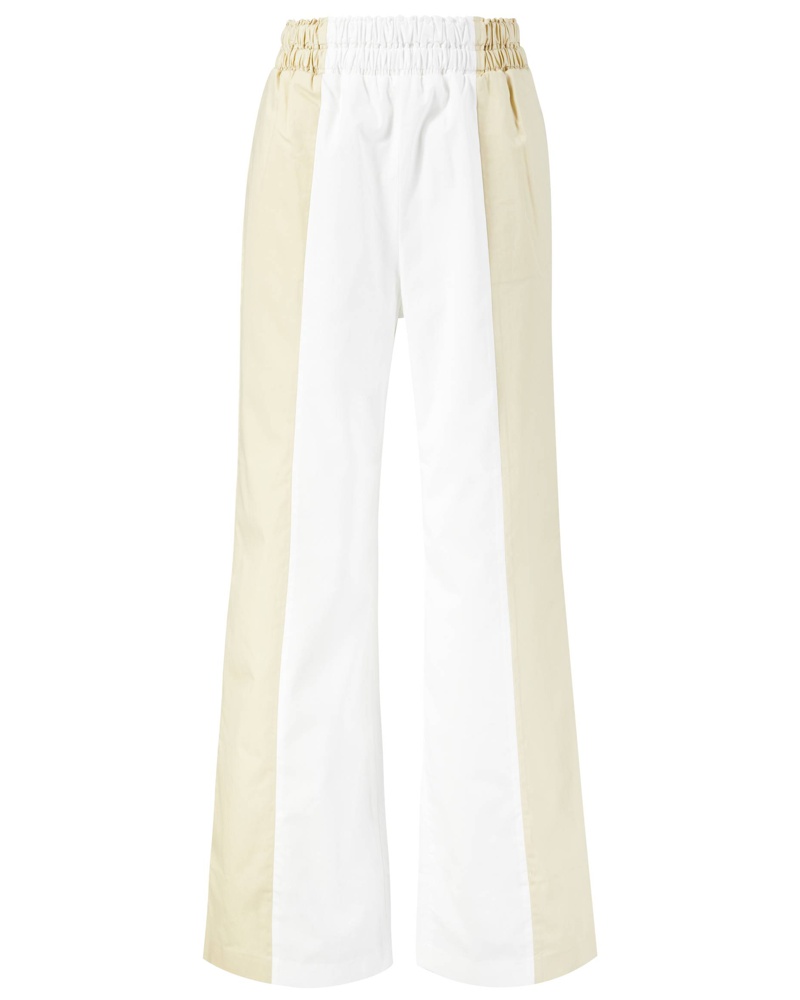 Fabiana Filippi Damen Baumwollhose Beige/ SH7142 Fabiana Filippi Damen Baumwollhose Beige/ SH7142