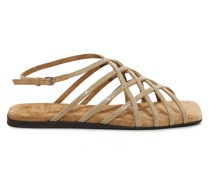 Sandalen mit Monili-Perlen
