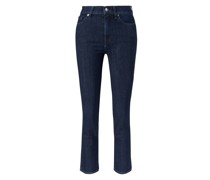 Straight-Leg Jeans 'Cropped Soho' Marineblau