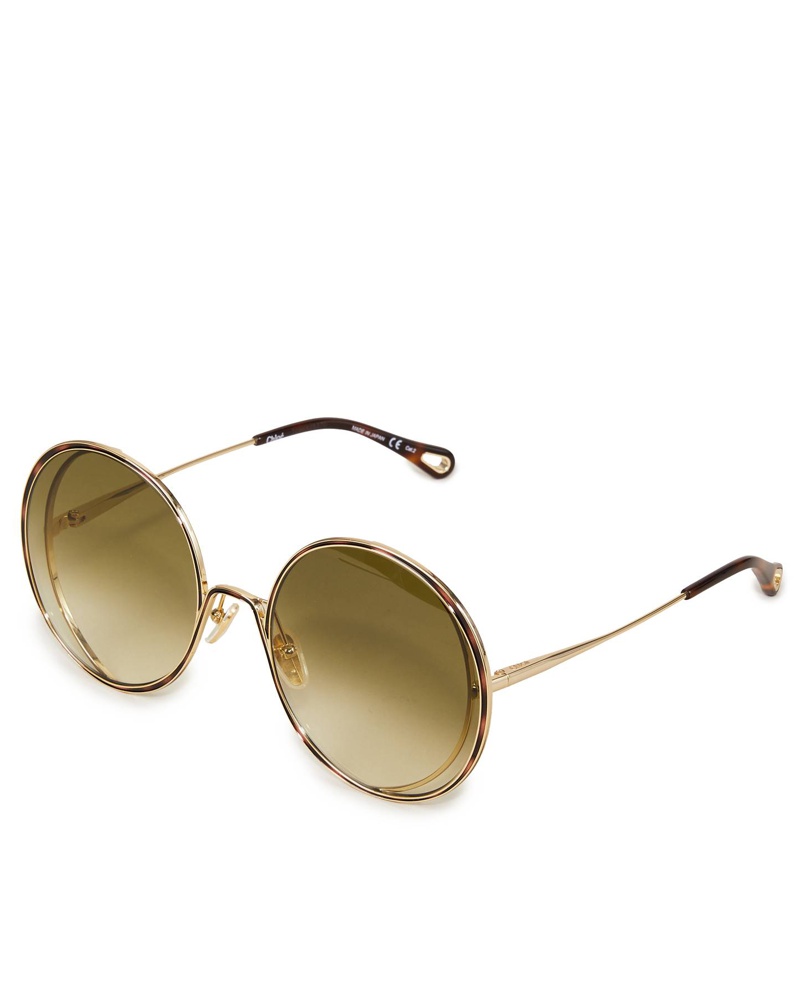 Chloé Synthetik Eckige Brille Zelie aus Acetat in Braun Damen Accessoires Sonnenbrillen 