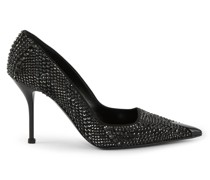 Pumps mit Kristallverzierung