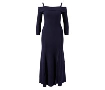 Midikleid Marineblau