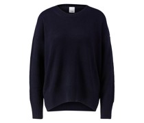 Cashmere-Pullover Marineblau