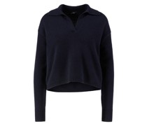 Cashmere-Pullover Marineblau