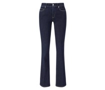 Flared-Leg Jeans 'Paris' Marineblau