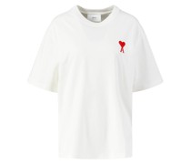T-Shirt 'Tonal Ami De Coeur' Crème