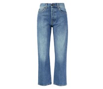 Straight-Leg Jeans 'Montero' Mittelblau
