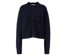 Cashmere-Strickjacke 'n°298 Scala' Marineblau