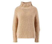 Cashmere-Stehkragenpullover