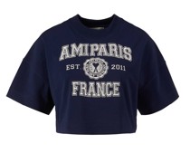 T-Shirt ' France' Marineblau