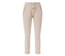 Loungepants mit Monili-Perlen