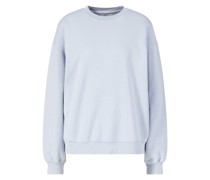 Baumwoll-Sweatshirt Hellblau