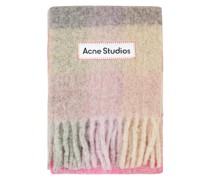 Woll-Mohair-Schal Rosé/Flieder