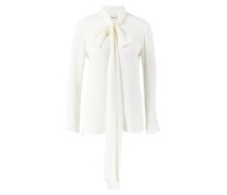 Seidenbluse mit Lavallière-Kragen 'Tash'