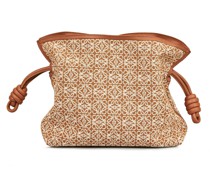 Clutch 'Flamenco Anagram' Cognac