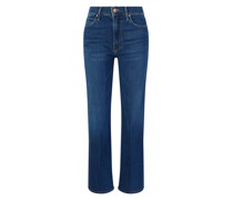 Straight Fit Jeans 'The Kick It Ankle' Marineblau