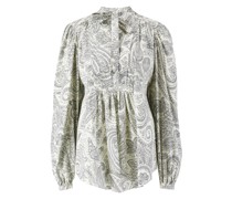 Gemusterte Bluse