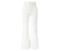 Flared-Leg Jeans 'St Monica Cropped'