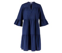 Baumwollkleid Marineblau