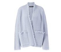 Cashmere-Cardigan 'Xena' Hellblau
