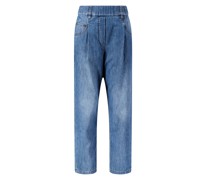 Tapered-Fit Jeans
