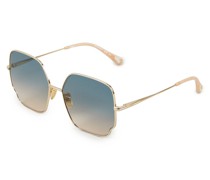 Sonnenbrille 'Joni' Blau/Gold