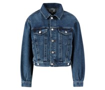 Jeansjacke 'Shrunken Charli' Marineblau