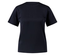 Seiden-Shirt Marineblau