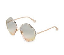 Sonnenbrille 'Lahya' Grau/Gold