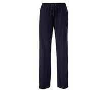 Stoffhose Marineblau