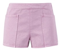 Mini-Shorts aus Baumwolldrill 'Alibi' Violett